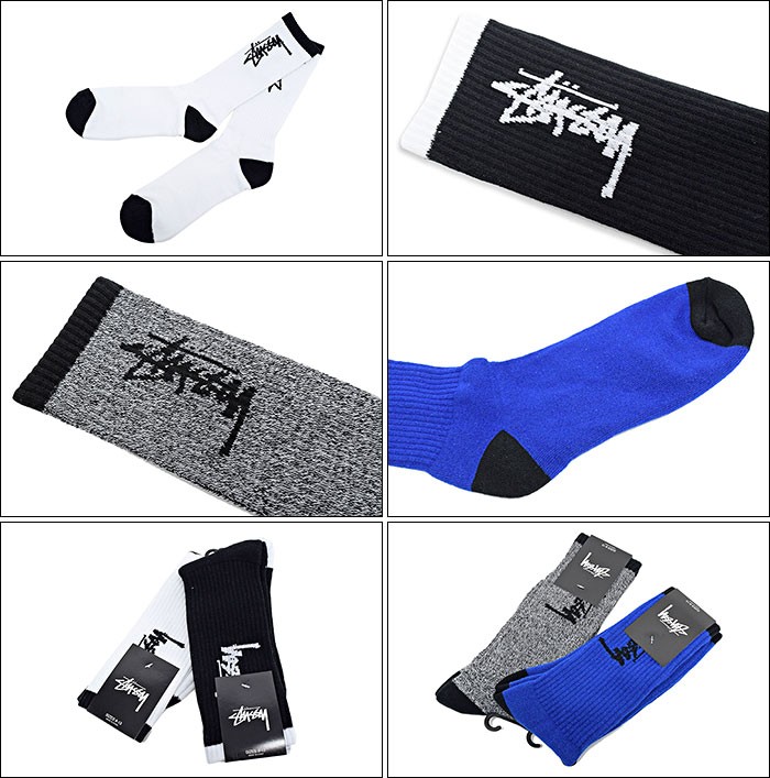 STUSSY（ステューシー） ソックス メンズ Stock(stussy crew socks