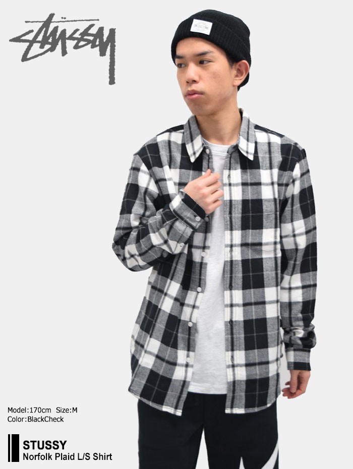STUSSY（ステューシー） シャツ 長袖 メンズ Norfolk Plaid(stussy