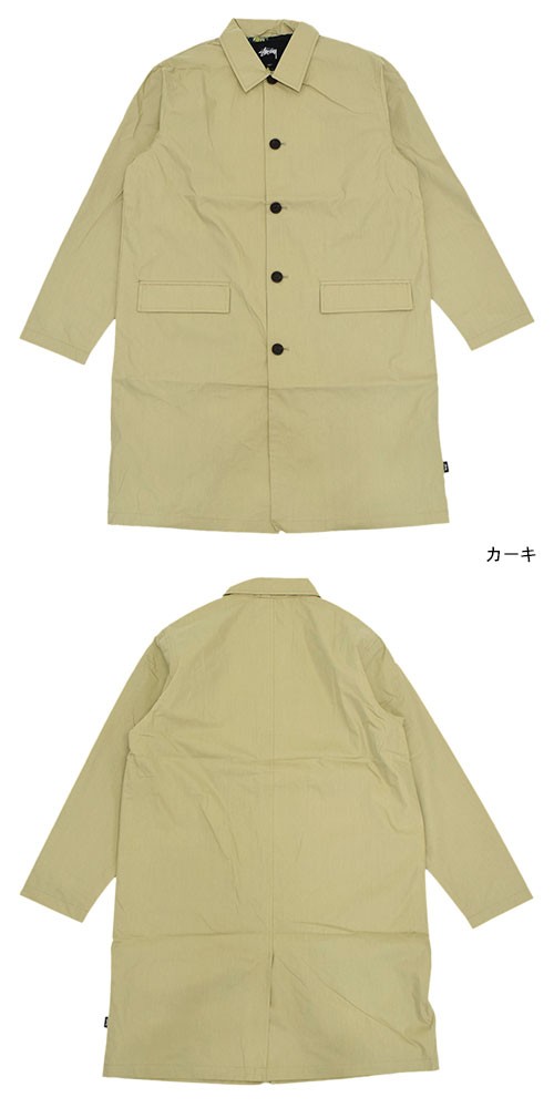 STUSSY ステューシー ジャケット メンズ Palm Overcoat(stussy