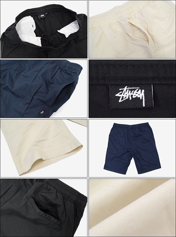 STUSSY（ステューシー） ハーフパンツ メンズ Light Twill Beach