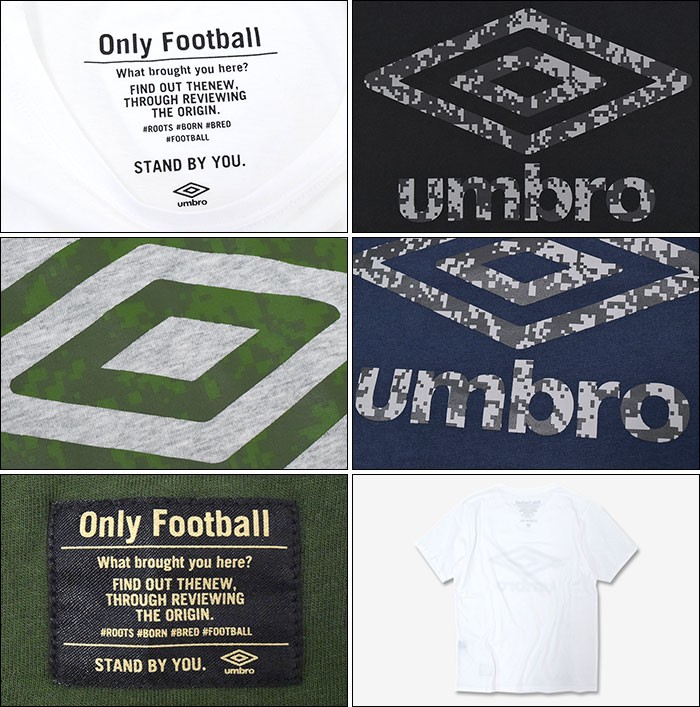 Tシャツ・カットソー UMBRO PTR Basic Big Logo Short Sleeve T-shirt White UQ121SRS 楽天市場】UMBRO アンブロ（Tシャツ・カットソー｜トップス