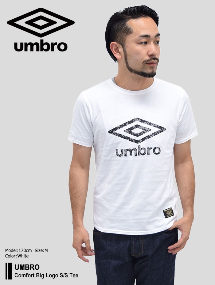 Tシャツ・カットソー UMBRO Fresh Big Logo Short Sleeve T-Shirt White UQ121SRS16 U Umbro x PacSun White Short Sleeve T-Shirt | PacSun