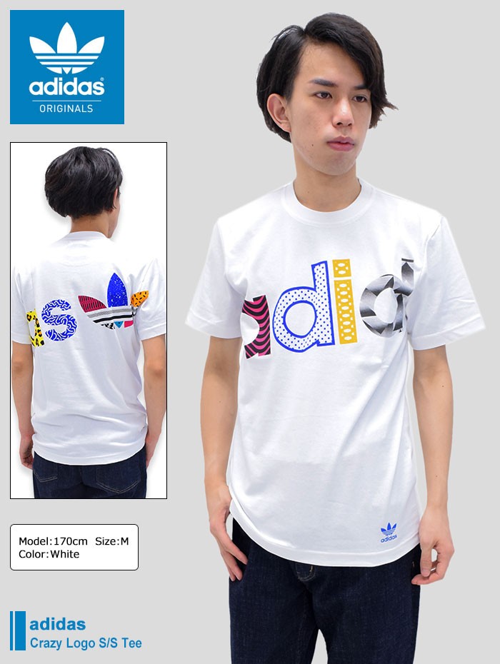 adidas Originals アディダス Tシャツ 半袖 メンズ クレイジー
