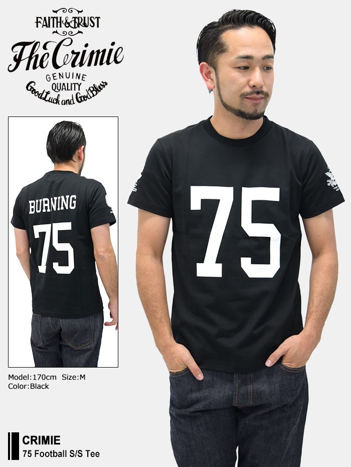 CRIMIE - 新品【CRIMIE】クライミー　ゴルフ　半袖ポロＴシャツ　Ｌ　ブラック×ホワイト CRIMIE クライミーxPLAYBOY プレイボーイ S/S TEE PLAYBOY CAR