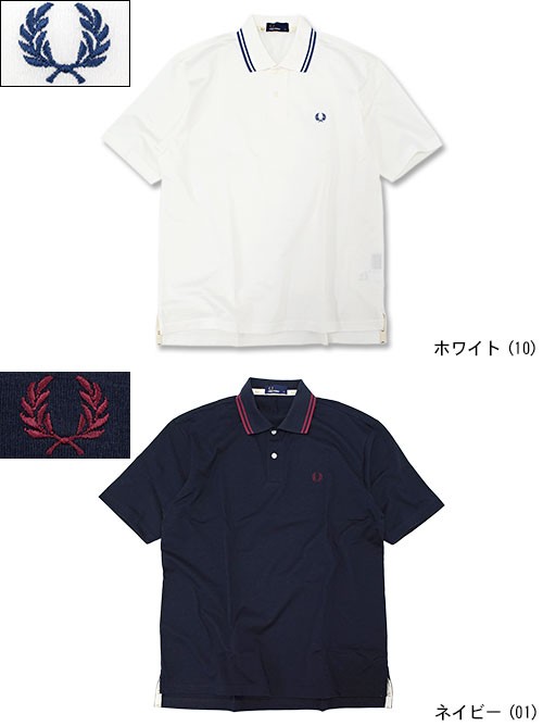 FRED PERRY（フレッドペリー） ポロシャツ 半袖 メンズ コーデュラ