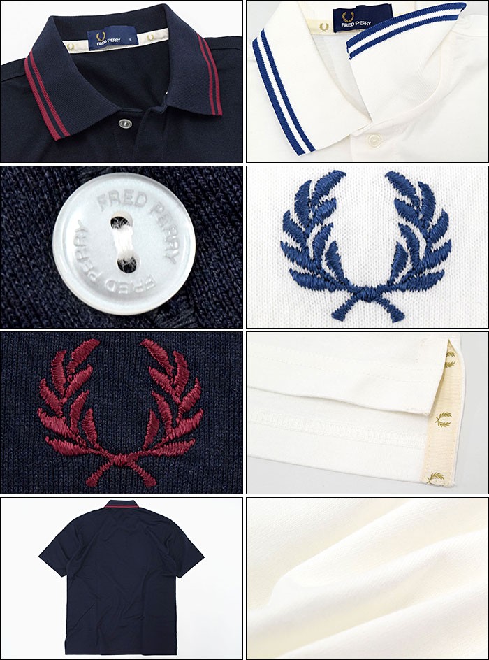 FRED PERRY（フレッドペリー） ポロシャツ 半袖 メンズ コーデュラ