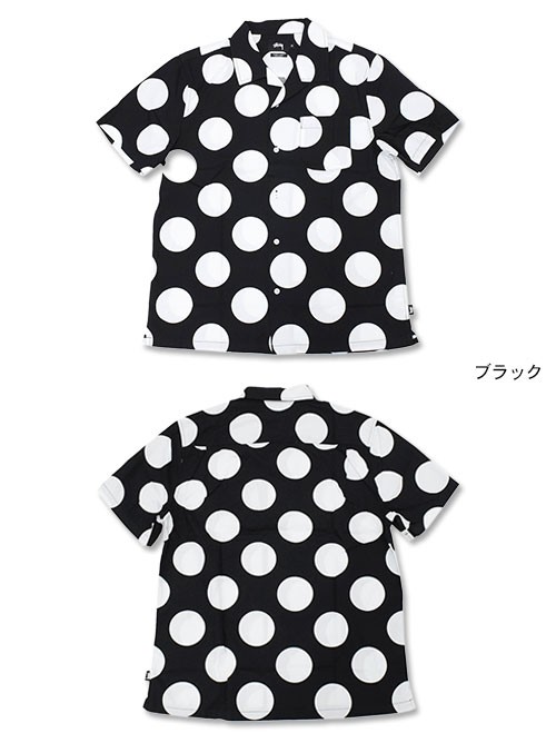 STUSSY（ステューシー） シャツ 半袖 メンズ Big Dot(stussy shirt