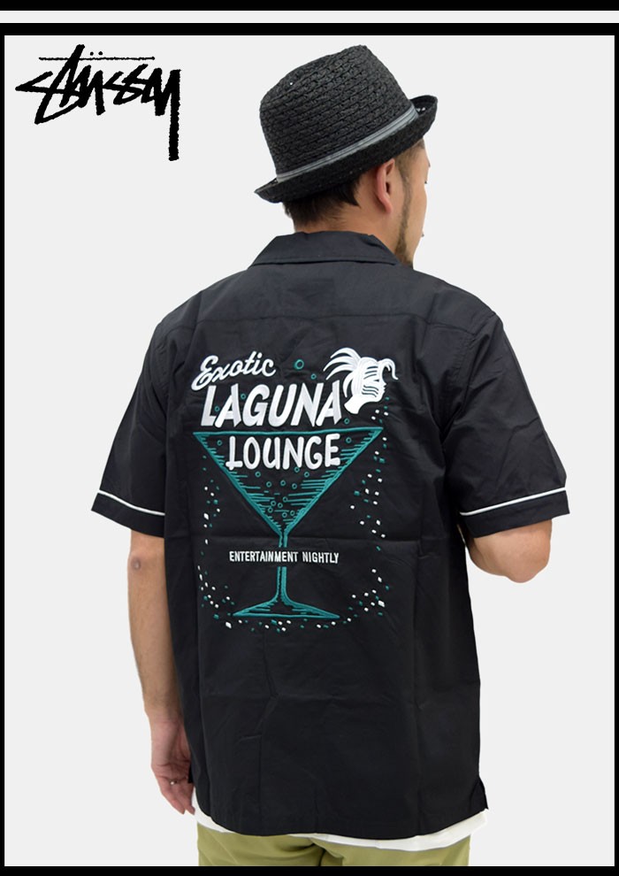 STUSSY ステューシー シャツ 半袖 メンズ Laguna Bowling(stussy