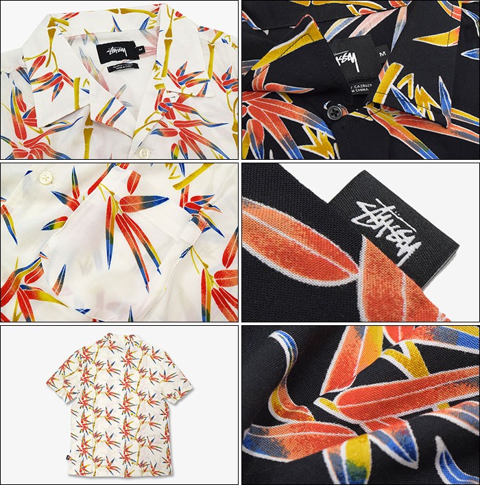 STUSSY ステューシー シャツ 半袖 メンズ Bamboo(stussy shirt