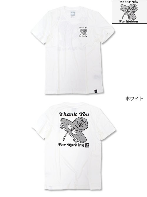 アディダス adidas Tシャツ 半袖 メンズ フォー ナッシング オリジナル