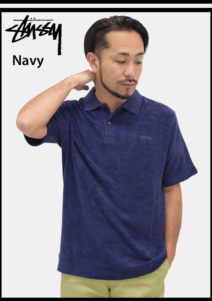 STUSSY ステューシー ポロシャツ 半袖 メンズ Terry(stussy polo
