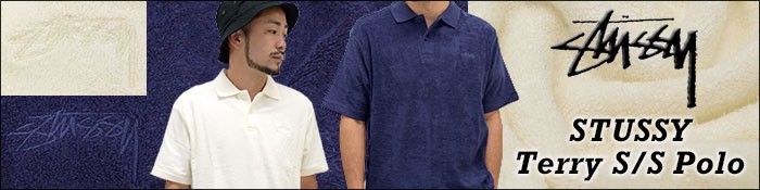 STUSSY ステューシー ポロシャツ 半袖 メンズ Terry(stussy polo