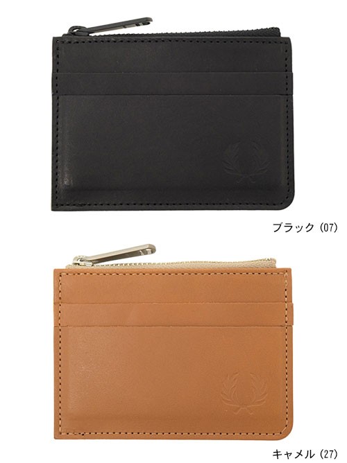 カードケース・名刺入れ FRED PERRY CARD HOLDER \"LAUREL WREATH\" (FP L7267 51 D57) Fred Perry Card Holder 