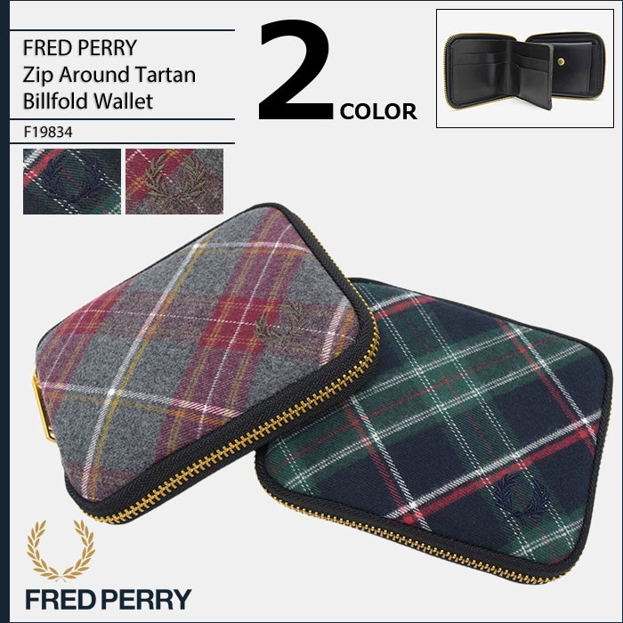 Fred Perry フレッドペリーまとめ売り FRED PERRY（フレッドペリー） 財布 メンズ ジップ アラウンド