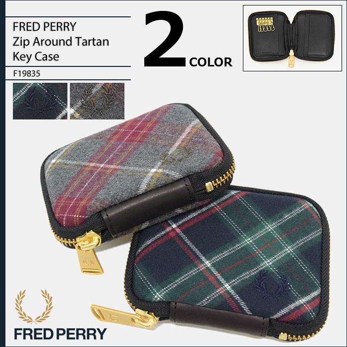 FRED PERRY（フレッドペリー） 財布 メンズ ジップ アラウンド