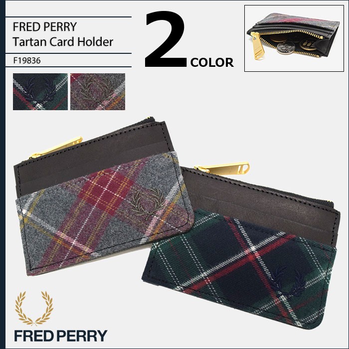 FRED PERRY（フレッドペリー） 財布 メンズ ジップ アラウンド