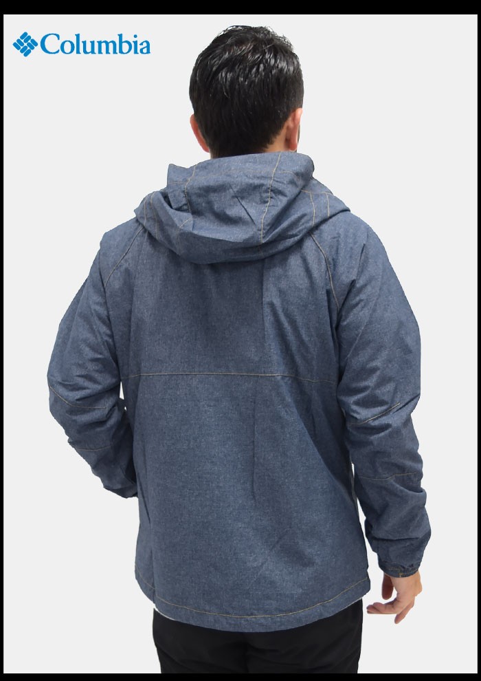 (古着)90s columbia 短丈 チェックパフジャケット　パーカー d6a51933b602d8b5a08cb774664c04