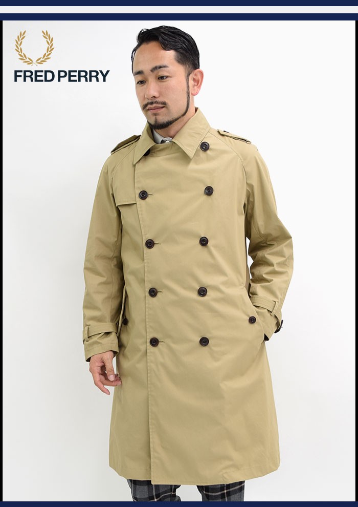フレッドペリー ジャケット FRED PERRY メンズ トレンチ コート 日本 