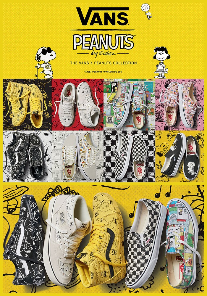 バンズ VANS スニーカー レディース & メンズ ピーナッツ クラシック