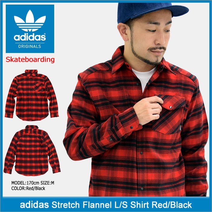 adidas BECKHAM 7 長袖シャツ レッド jx9218_s1.jpg