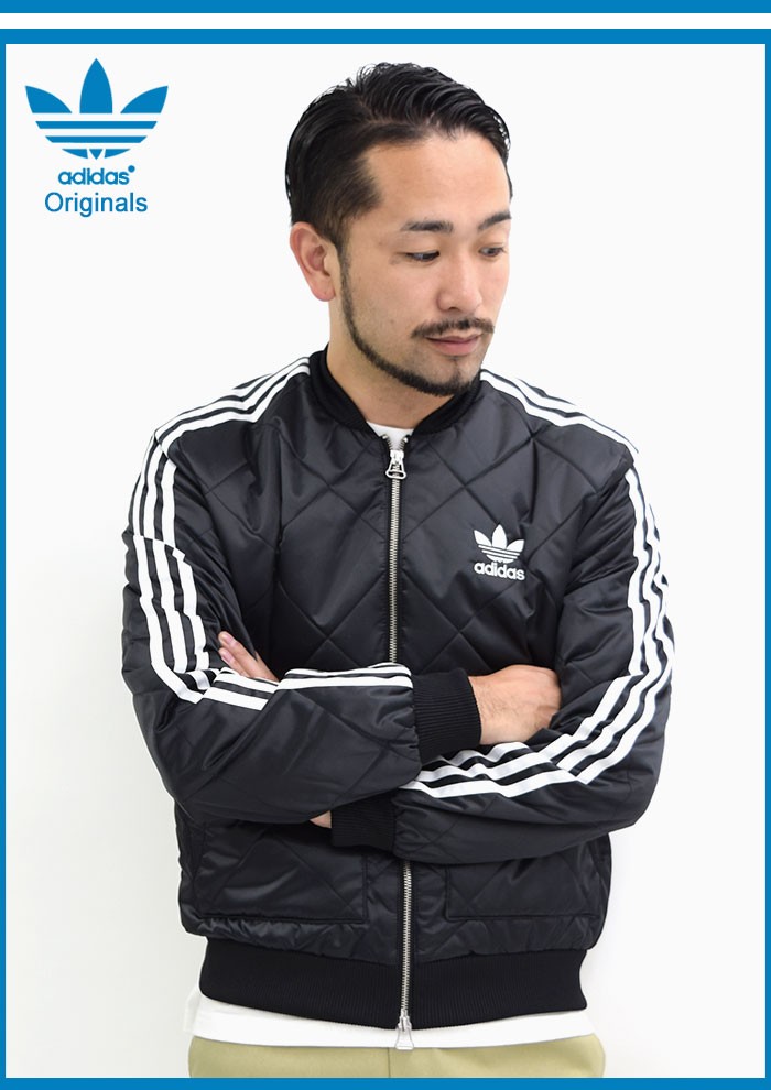 アディダス adidas ジャケット メンズ スーパースター キルテッド ブラック オリジナルス(Super Star Quilted JKT  Black Originals BS3020) : adi-bs3020 : ice field - 通販 - Yahoo!ショッピング