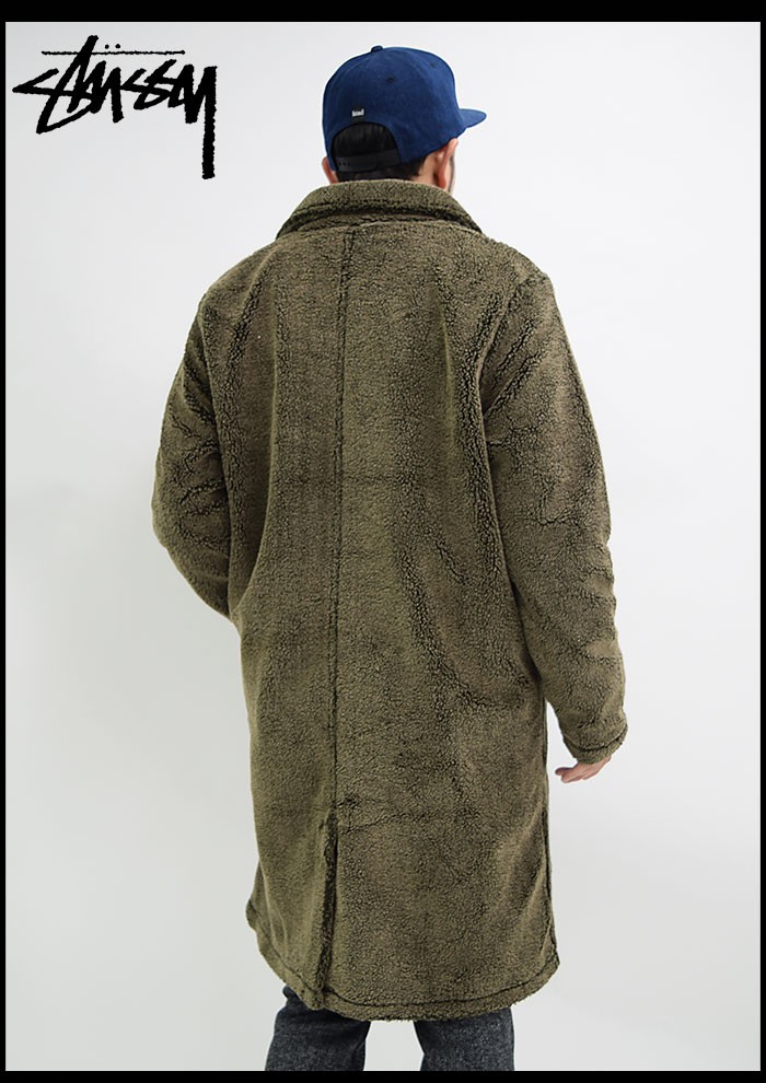 ステューシー STUSSY ジャケット メンズ Sherpa Mac(stussy coat