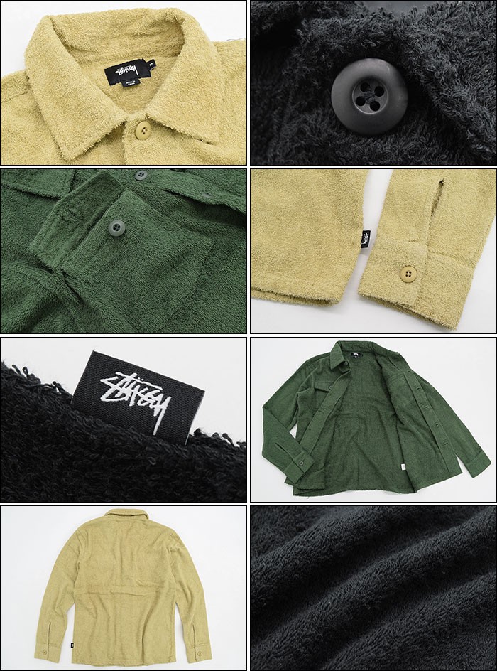 STUSSY BDU ミリタリージャケット Lサイズ stussy ステューシー ミリタリージャケット L 刺繍ロゴ ワン