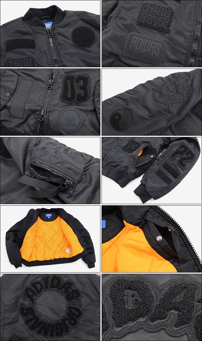 adidas Originals アディダス ジャケット メンズ ロゴ パテッド