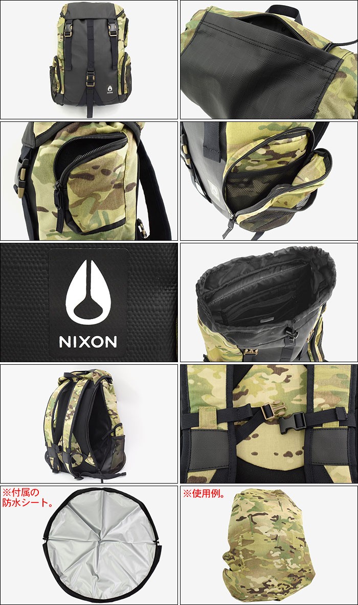 ニクソン Iii Backpack Black Olive Camo Nc Ice Field 通販 Paypayモール リュック Nixon ウォーターロック 3 バックパック ブラック オリーブカモ Waterlock 人気new Rslfreight Com