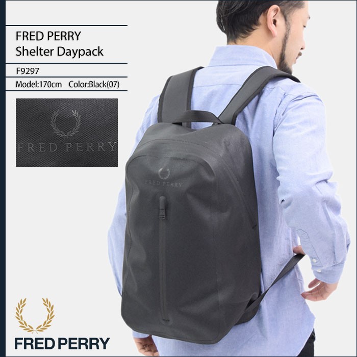 フレッドペリー FRED PERRY リュック シェルター デイパック 日本