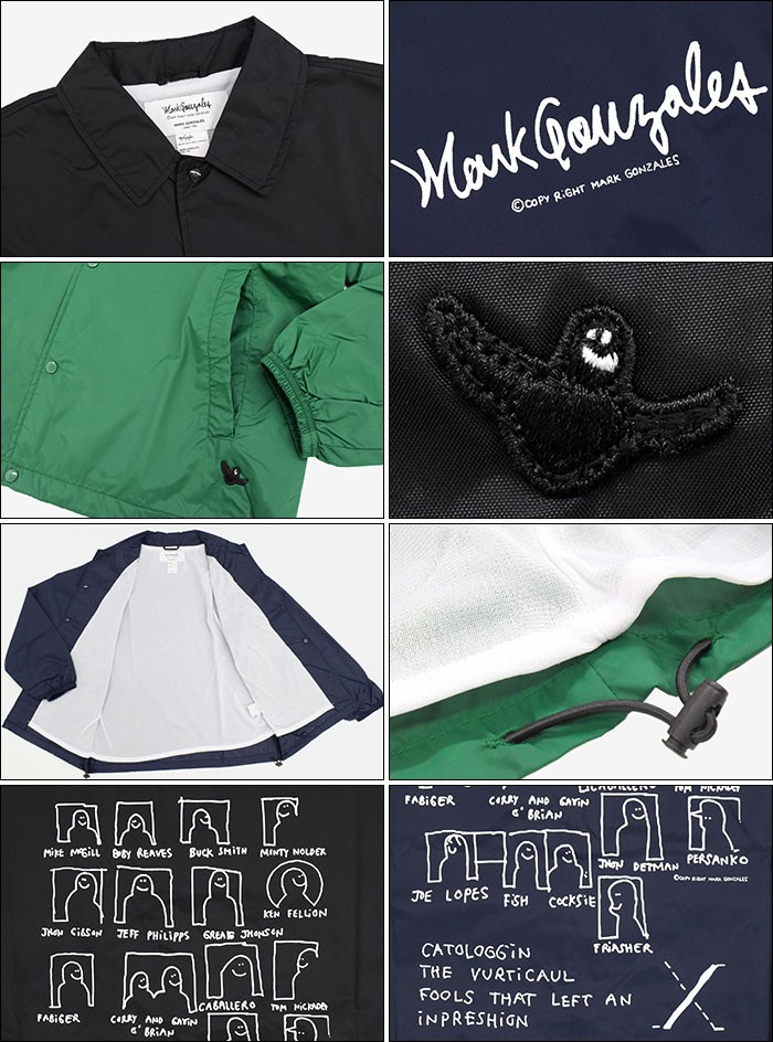 BURTON - マークゴンザレス　コーチジャケット　S 楽天市場】What it isNt ART BY MARK GONZALES マークゴンザレス