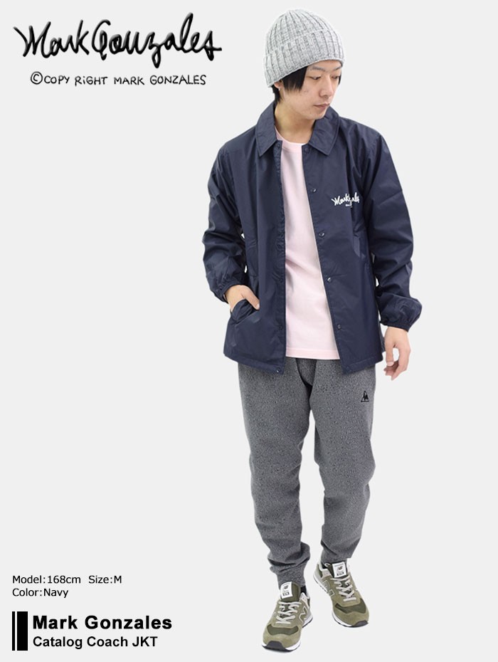SCAPE コーチジャケット マークゴンザレス M 1CENT COACHES JACKET 2G5-9904 コーチジャケット | ASYLUM