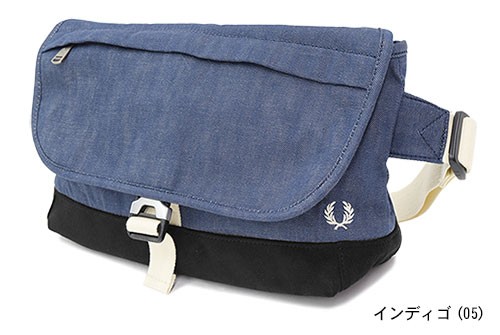 FRED PERRY ショルダーバッグ FRED PERRY フレッドペリー ショルダーバッグ デニム ミニ