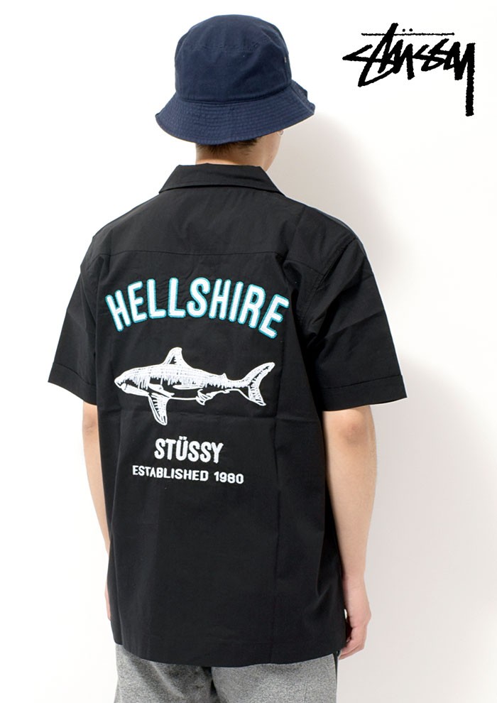 ステューシー シャツ 半袖 STUSSY メンズ Hellshire Bowling(stussy