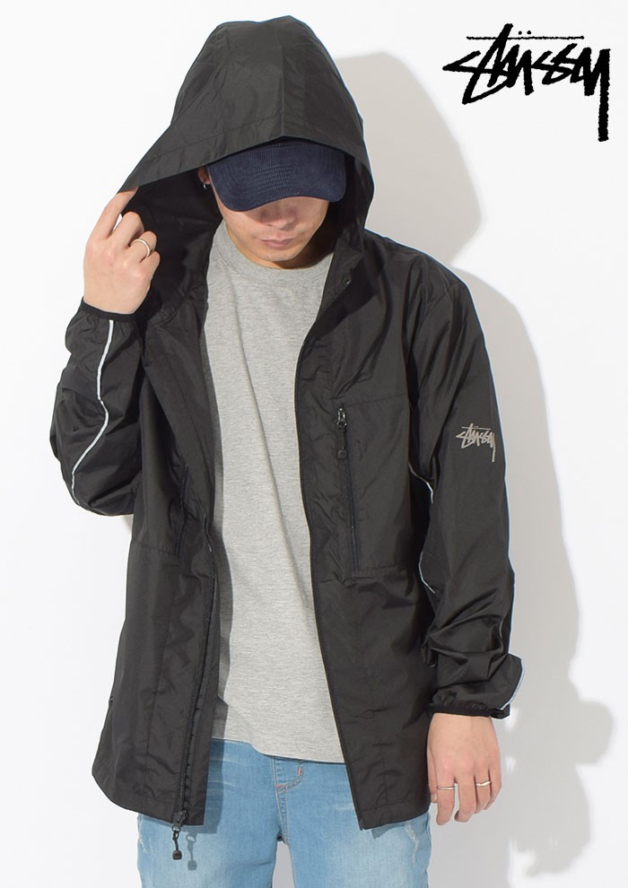 Stussy 3m nylon hot sale paneled jacket