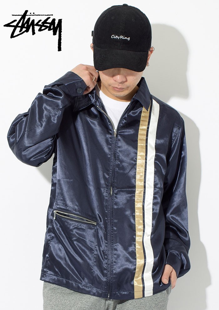 STUSSY（ステューシー） ジャケット メンズ Racing(stussy JKT サテン