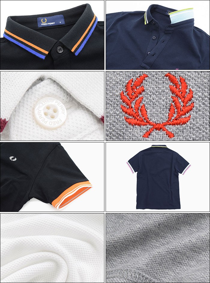FRED PERRY フレッドペリー ポロシャツ 半袖 メンズ チェンジ