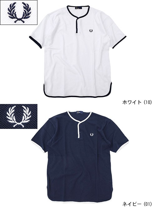 FRED PERRY（フレッドペリー） FRED PERRY Tシャツ 半袖 メンズ ピケ