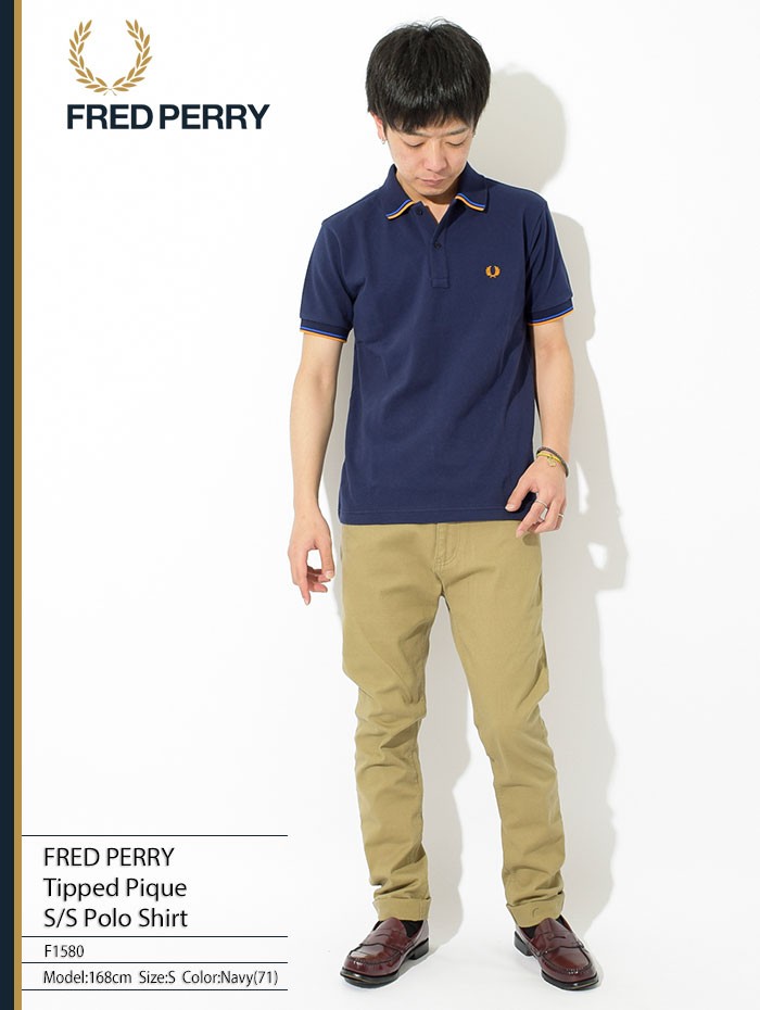 フレッドペリー ポロシャツ 半袖 FRED PERRY メンズ ティップド