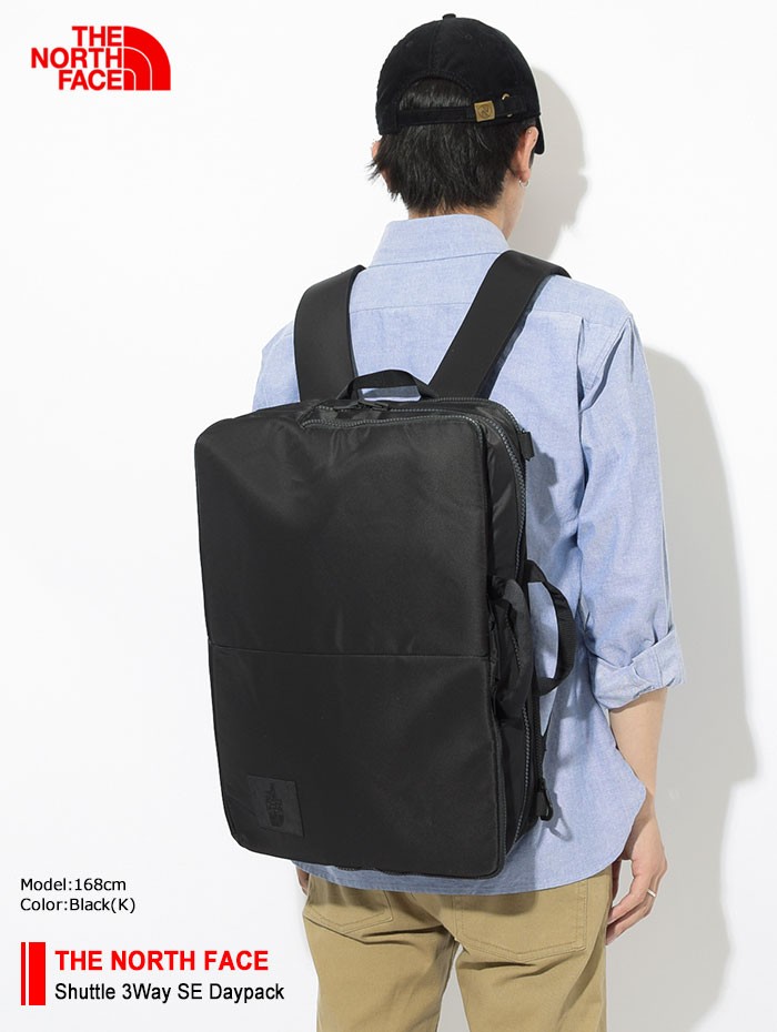 The North Face Shuttle 3Way Daypack ブラック - 通販 - gofukuyasan.com