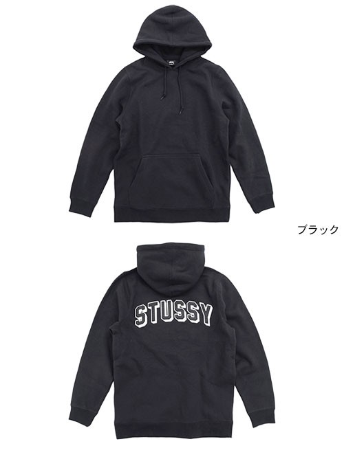 STUSSY ステューシー プルオーバー パーカー メンズ Arch