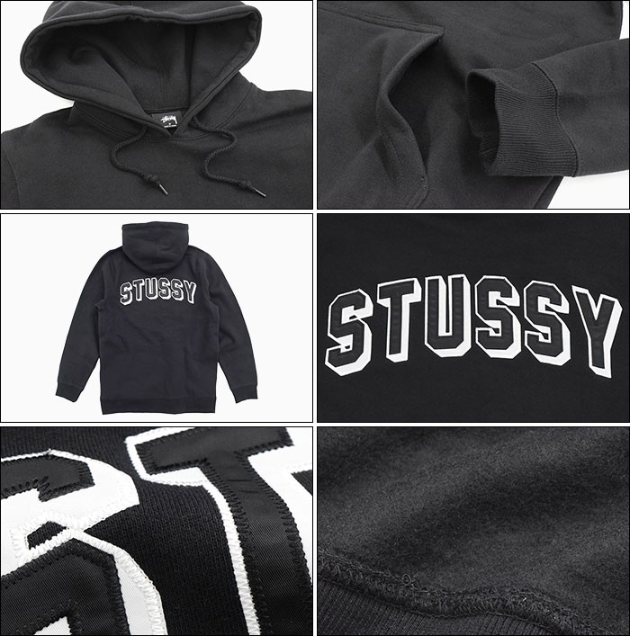 STUSSY ステューシー プルオーバー パーカー メンズ Arch