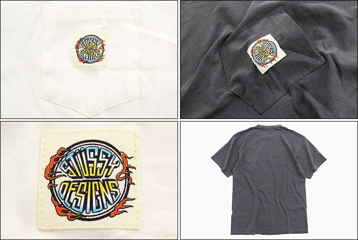 STUSSY ステューシー Tシャツ メンズ Blaze Pigment Dyed Pocket