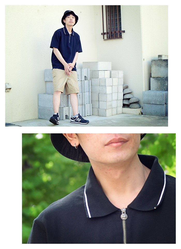 STUSSY（ステューシー） ポロシャツ 半袖 メンズ Lion Zip(stussy polo