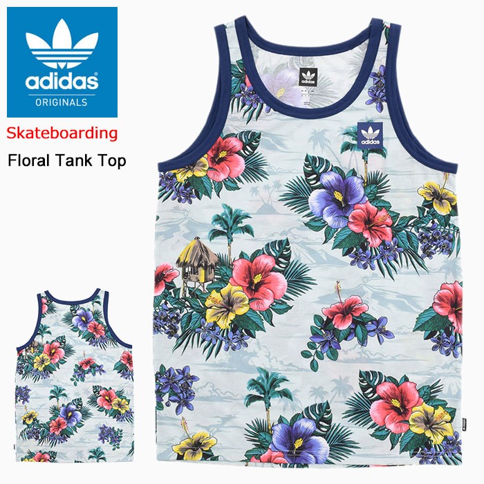 アディダス adidas タンクトップ メンズ フローラル オリジナルス