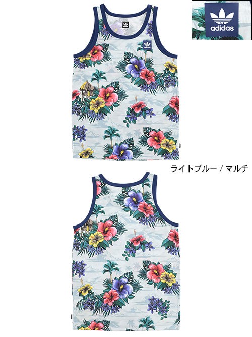 アディダス adidas タンクトップ メンズ フローラル オリジナルス