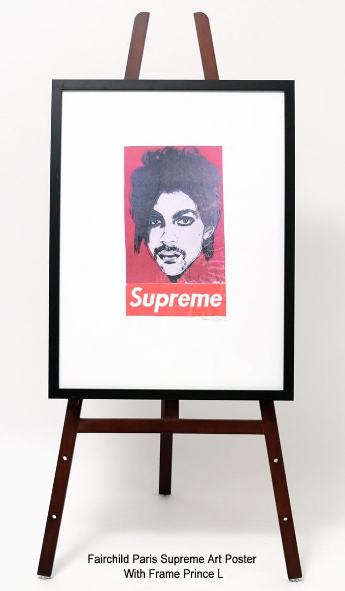 シュプリーム　非売品ポスター Supreme フェアチャイルド パリ Fairchild Paris プリンス L