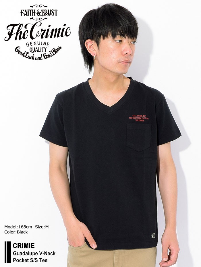 クライミー Tシャツ 半袖 CRIMIE メンズ グアダルーペ Vネック