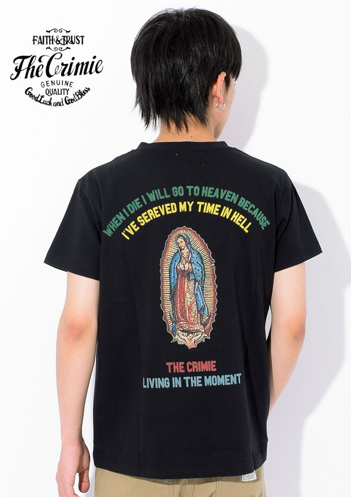 CRIMIE（クライミー） Tシャツ 半袖 メンズ グアダルーペ Vネック