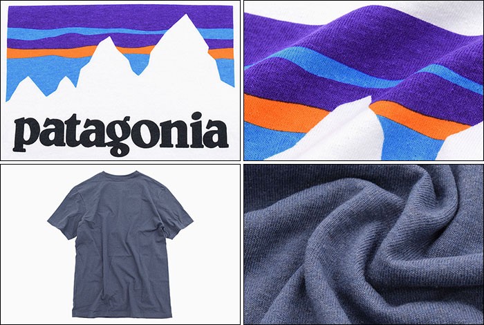 PatagoniaパタゴニアのTシャツ Shop Sticker Responsibili10